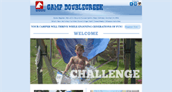 Desktop Screenshot of campdoublecreek.com